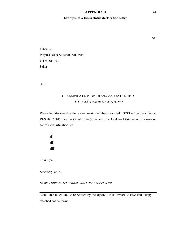 panduan thesis utm 2007 panduan thesis utm 2007